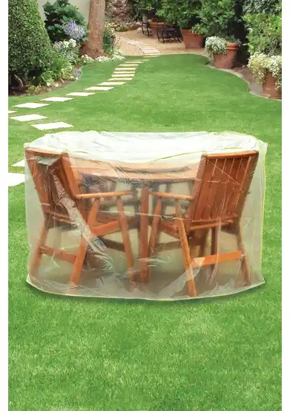 Homaks Mobilya Koruma Örtüsü 160x160 cm dayanıklı ve estetik dış mekan koruma çözümü