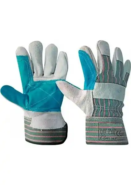 Hse Market Deri Takviyeli Kot Montaj Kaynak Eldiveni Güvenlik ve Dayanıklılık Çözümü