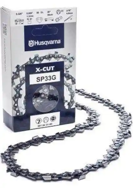 Husqvarna 445 3/25 36 Diş Zincir: Güçlü ve Dayanıklı Ağaç Kesim Zinciri Özellikleri