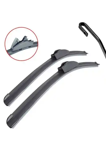 Hyundai Accent Era için Uyumlu 2006-2012 Model Muz Silecek Takımı Güvenli Sürüş İçin