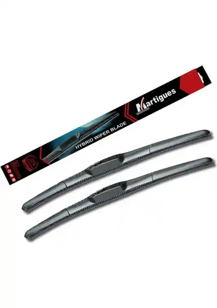 Hyundai Getz (2002-2009) İçin Martigues Hybrid Silecek Takımı Üstün Temizlik
