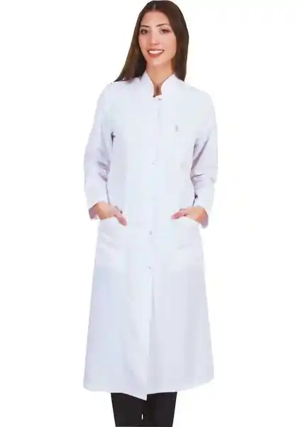 İnci Uzun Boy Hakim Yaka Tesettür Doktor Öğretmen Önlüğü Detaylı Analizi