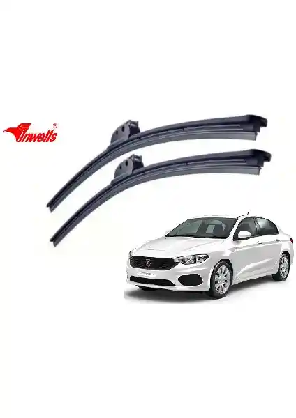 Inwells Fiat Egea 2015-2017 İçin Muz Tipi Silecek Takımı Yüksek Performans