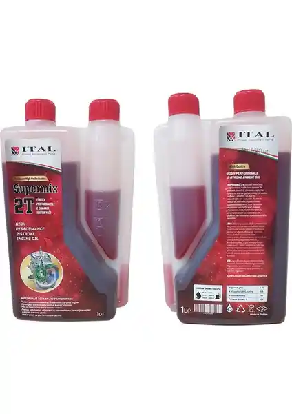İtal 2005 2 Zamanlı Süpermix Motor Yağı: Yüksek Performans ve Güvenilir Koruma