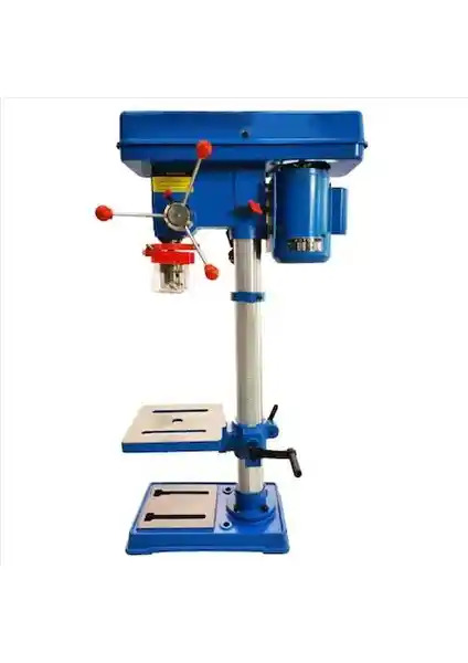 Italy İtaly Style 16 Mm Sütunlu Matkap Tezgahı Mengene 750W Güç ve Dayanıklılık