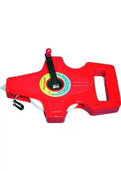 İzeltaş 50 Metre Saplı Arazi Şerit Metre: Dayanıklı ve Hassas Profesyonel Ölçüm Aracı