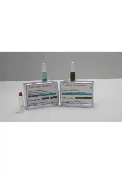 İzmir Teknik Kimya Alkol Test Kiti: Güvenilir ve Pratik Alkollerin Cinsini Belirleme Çözümü