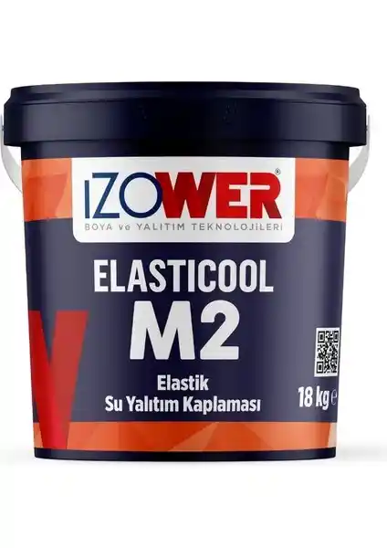 İzower M2 Güçlü Elastomerik Su Yalıtım Malzemesi: Dayanıklı ve Ekonomik Çözüm