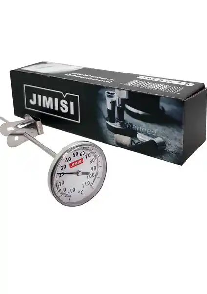 Jimisi THR156 Manuel İbreli Süt ve Sıvı Termometre Ölçer Profesyonel ve Ev Kullanımı İçin