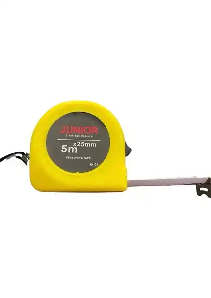 Junior Şerit Metre 5X25MM: Dayanıklı ve Güvenilir Ölçüm Aracı