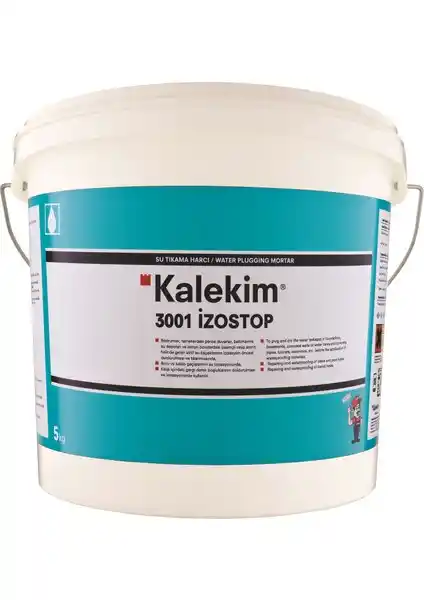Kalekim Izostop 3001: Su Yalıtımında Güvenilir ve Hızlı Çözüm Sağlayan Harç