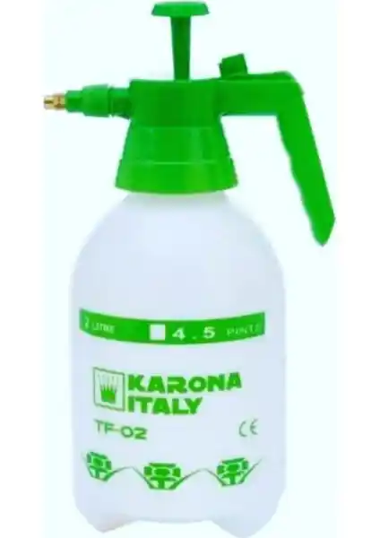 Karona Italy Püskürtme Makinesi 2 Litre Bahçe ve Bitki Bakımı için Pratik Çözüm