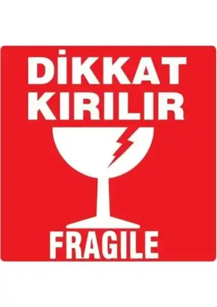 Kartallar Etiket Dikkat Kırılır Etiketi Güvenlik ve Koruma İçin En İdeal Çözüm