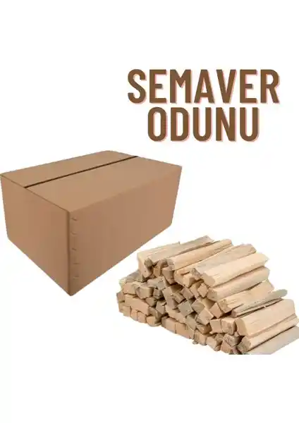 Kartepe Semaver Odunu 5kg - Güçlü Yanma ve Kolay Tutuşma Özellikleriyle