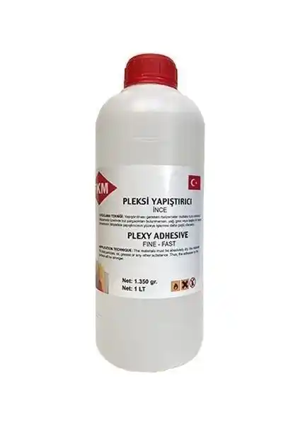 Kıraç Pleksi Yapıştırıcısı Ince Kloroform 1 lt Güçlü ve Çok Yönlü Kullanım Çözümü