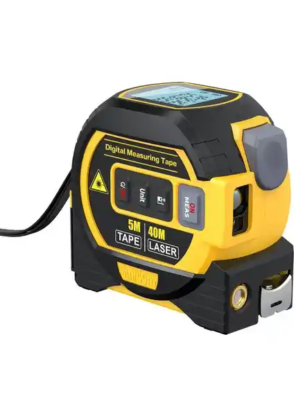 KKmoon Çok Fonksiyonlu 3'ü Bir Arada Lazer Mesafe Ölçer İnşaat ve Proje Kullanımı