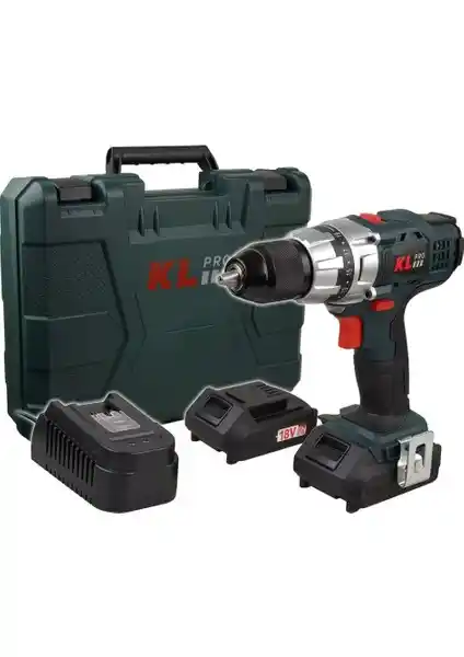 KL Pro 18VOLT/2,0AH Li-Ion Çift Akülü Profesyonel Şarjlı Matkap Özellikleri ve Kullanım Alanları