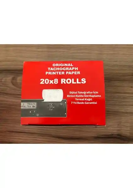 KNT Kntrolls 20 Adet Dijital Takograf Kağıdı Yenilikçi ve Güvenilir Çözüm