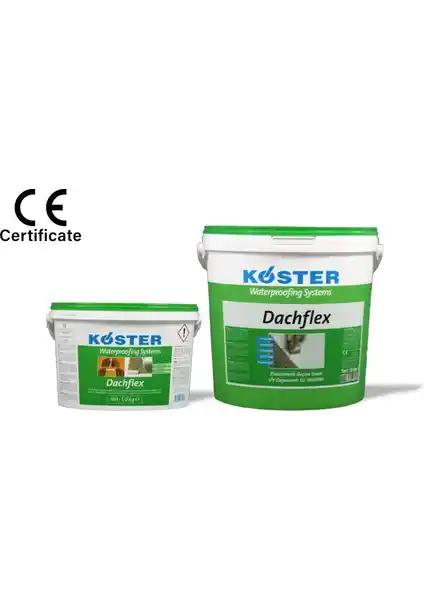 KÖSTER Dachflex UV Dayanımlı Elastomerik Sıvı Membran ile Güçlü ve Dayanıklı Su Yalıtımı Çözümü