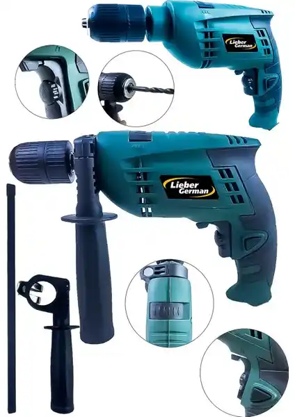Lieber German 4200 Watt Darbeli Kablolu Matkap: Yüksek Güç ve Dayanıklılık Özellikleri