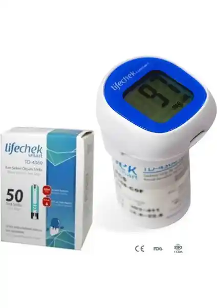 Lifechek Compact TD-4283 Diyabetler İçin Güvenilir ve Kullanımı Kolay Kan Şekeri Ölçüm Cihazı