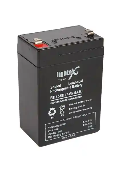 Lightex LT-45 4V 5.5Ah Bakımsız Işıldak Akü: Dayanıklı ve Ekonomik Güç Kaynağı Çözümü