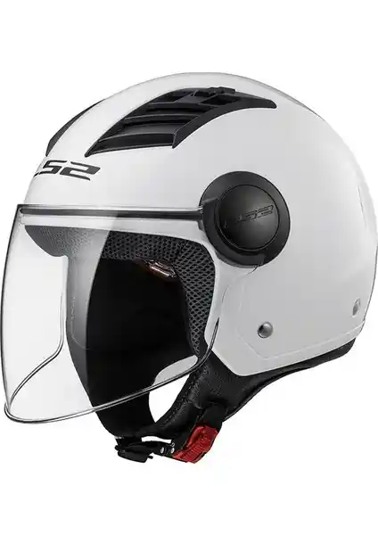 LS2 Açık Airflow Beyaz Kask: Güvenlik ve Konfor Sunan Yüksek Kaliteli Motosiklet Kaskı