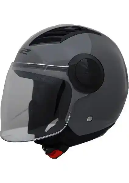 LS2 AIRFLOW 2 Nardo Gri Kask S: Güvenlik ve Konfor Sunan Modern Motor ve Scooter Kaskı