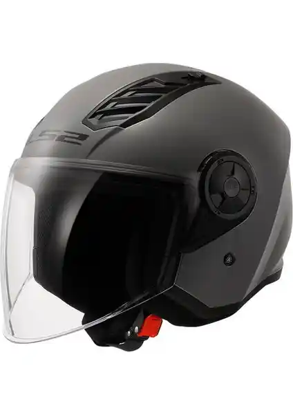 LS2 Airflow 2 Nardo Gri Yarım Kask: Güvenlik ve Konfor Sunan Modern Tasarım