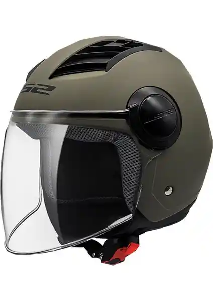 LS2 AIRFLOW MAT KUM XS Motosiklet ve Scooter Kullanıcıları İçin Güvenlik ve Konfor Kaskı