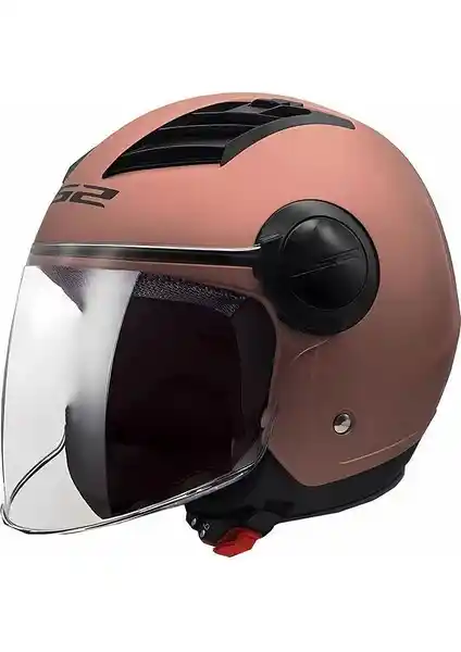LS2 Airflow Rose Gold Açık Motosiklet Kaskı Güvenlik ve Şıklığın Modern Buluşması