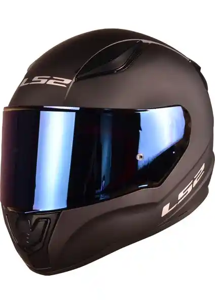 LS2 Rapıd Mat Siyah Kask Güvenlik, Konfor ve Stil Sunan Modern Tasarım