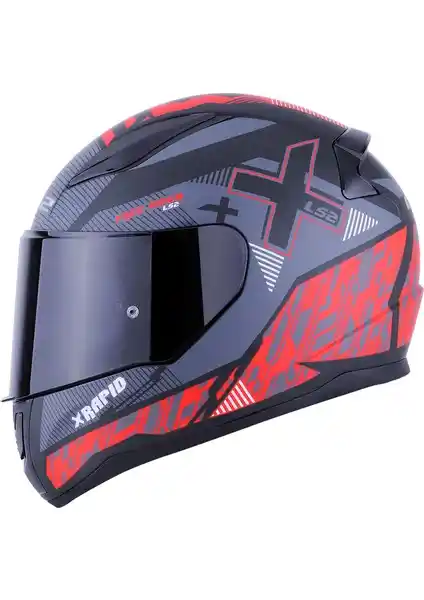 LS2 Rapıd Xtreet Siyah-Kırmızı Motosiklet Kaskı Güvenlik ve Konfor Özellikleri
