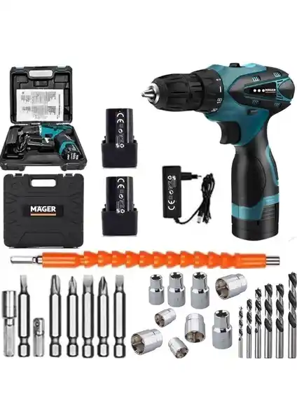 Mager 20 V Güçle Çalışan Şarjlı Vidalama ve Delme Matkap Özellikleri ve Kullanım Avantajları
