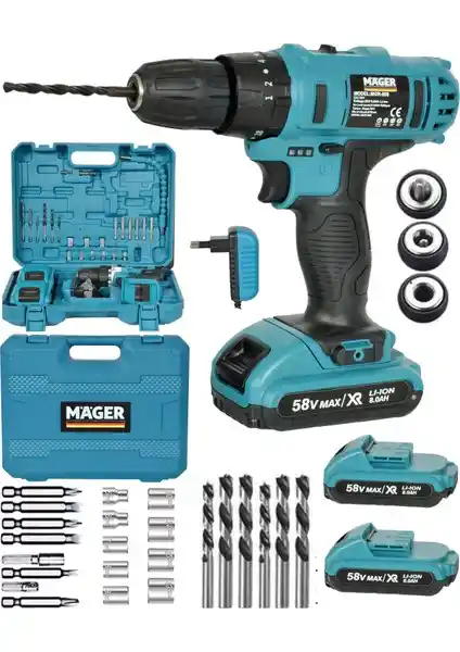 Mager Çelik Şanzımanlı Akülü Darbeli Vidalama Matkapları Türkiye Satışları ve Özellikleri