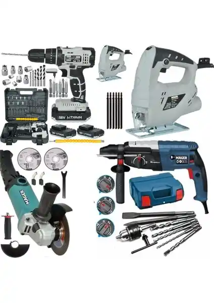 Mager Çok Fonksiyonlu El Aletleri Seti: Güçlü ve Dayanıklı Profesyonel Çözüm