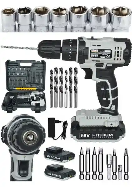 Mager Darbeli Alman Metal Şanzıman Max: Güçlü ve Dayanıklı Elektrikli Matkap Özellikleri