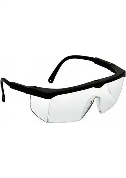 Makro Yapı Koruyucu Gözlük Şeffaf 3'lü Güvenlik ve Konfor Sağlayan Endüstriyel Gözlük