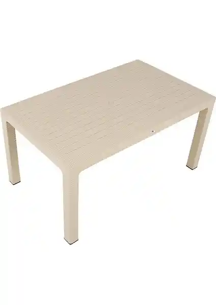 Mandella 90x150 Elit Rattan Masa Çölbeji: Dayanıklı ve Şık Dış Mekan Tasarımı