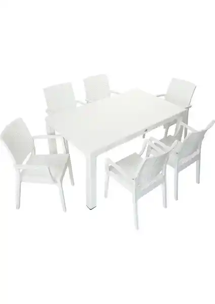 Mandella Elit Rattan 90x150 Elit Koltuk ve Masa Takımı Modern ve Dayanıklı Tasarımıyla Öne Çıkar