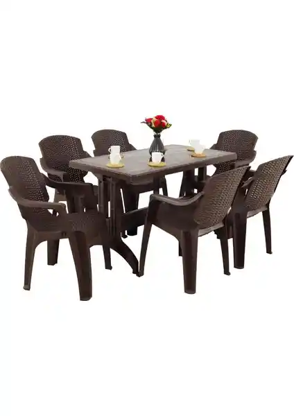 Mandella Zeugma 70x120 Golf Koltuk ve Masa Takımı Estetik ve Dayanıklı İç ve Dış Mekan Kullanımı