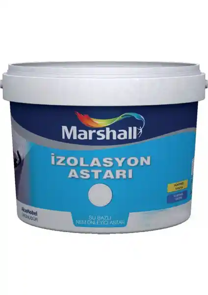 Marshall 1:7 Binder İzolasyon Astarı 2.5 Lt Yüksek Performanslı Çok Yönlü Uygulama