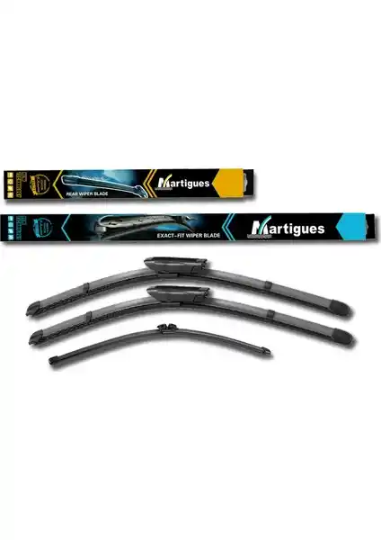 Martigues Renault Megane 3 İçin Uygun Ön ve Arka Silecek Takımı İncelemesi