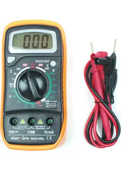 Marxlow Mas 830L Dijital Multimetre: Güvenilir ve Hassas Elektrik Ölçüm Aracı