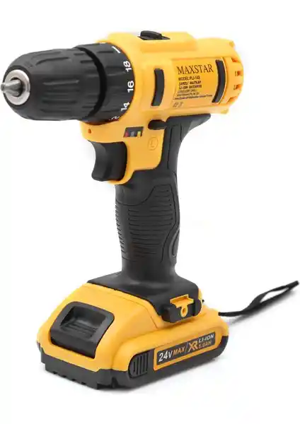 Maxstar 24V Li-On 5.0AH Çift Akülü Vidalama Şarjlı Matkap Özellikleri ve Kullanıcı Yorumları