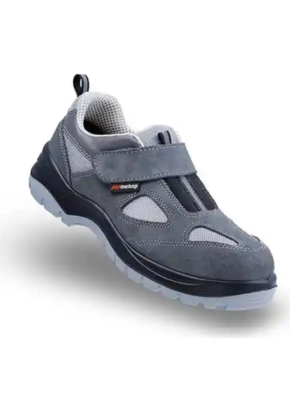 Mekap Policap 157 01 S1P Gri Süet Çelik Burunlu İş Ayakkabısı Güvenlik ve Konfor Sunar