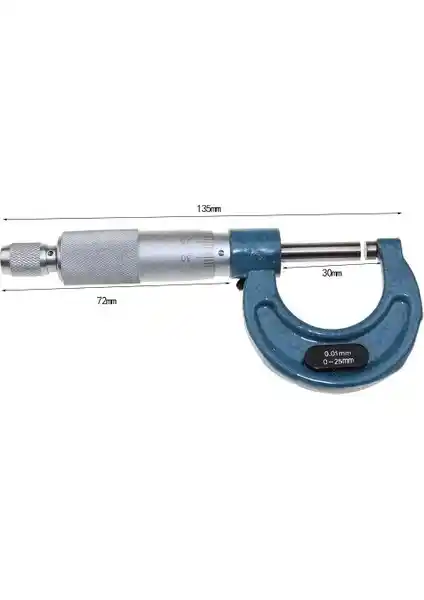 Mert Mikrometre 0X25 Mm: Hassas ve Güvenilir Mekanik Ölçüm Cihazı