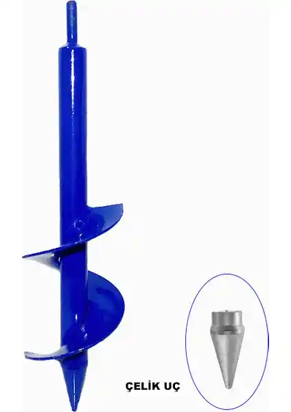 Metal Mert Metal Fide Dikme Aleti Toprak Burgu Makinesi Bahçe ve Tarım İşleri İçin Güçlü Çözüm