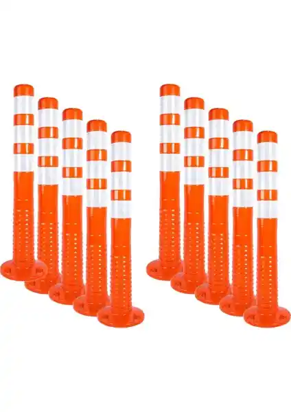 MFK Ekonomik Plastik Duba Delinatör 73 Cm Güvenlik ve Yönlendirme Çözümü