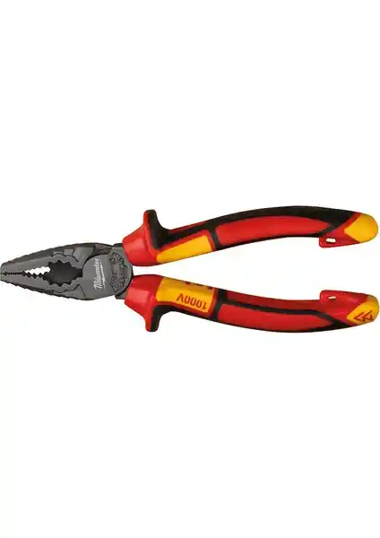 Milwaukee Kombine Pense 165mm VDE 1000V Güvenlik ve Yüksek Performans Sağlar